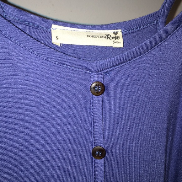 NWT BLUE FOREVER ROSE CASUAL PARTY DRESS - Picture 4 of 7